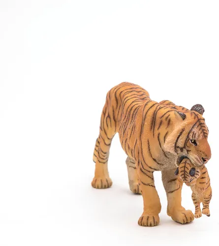Vista 6 de Papo Juego de figuras de juguete de Tigresa con Cub