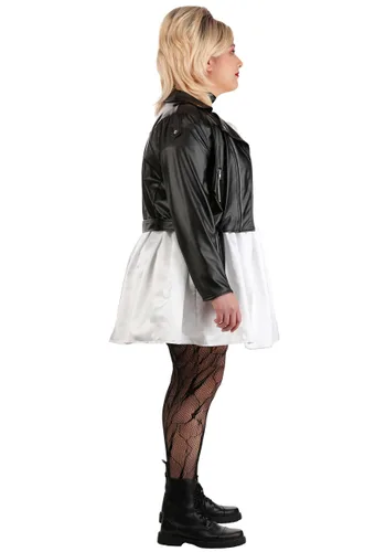 Vista 4 de Disfraz de Novia Brutal Talla Plus para Mujer Multicolor