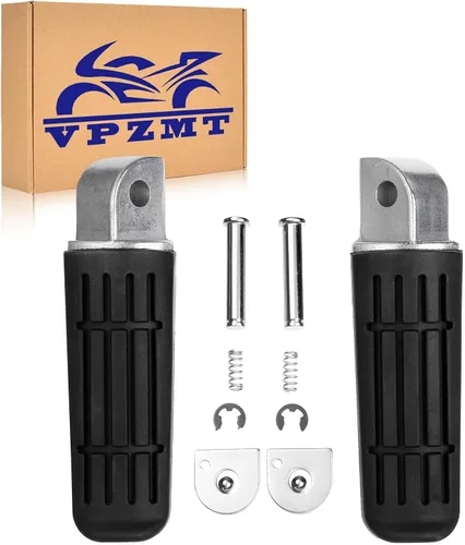 Vista 9 de Reposapiés delanteros para motocicleta para Yamaha YZF1000 R1 FZ1 FZ6R FZ6 FJR1300 FZ400 XJR1200 XJR1300 XJR400 XJ6 TDM