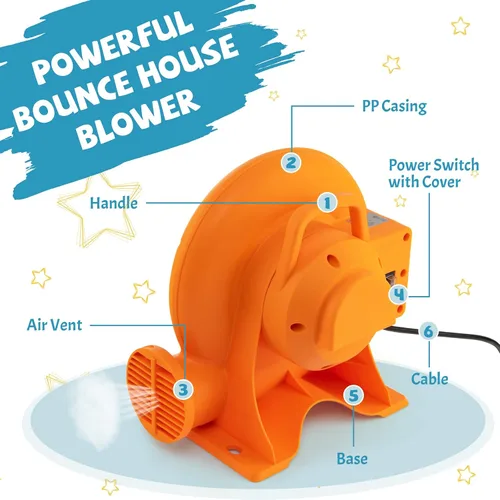 Vista 3 de HONEY JOY Portable Air Blower