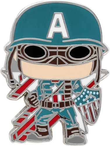 Vista 5 de Loungefly Marvel Avengers MVPN0143 - Juego de pines de 4 piezas, exclusivo de Tienda, multicolor, multicolor