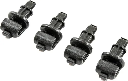 Vista 2 de Ezzy Auto Juego de 4 ganchos negros para puerta corredera para Honda Odyssey 2005-2010