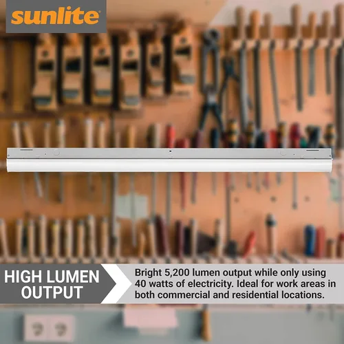 Vista 5 de Sunlite 85479-SU 25w 48" accesorio de tira de LED lineal 3500k blanco neutro