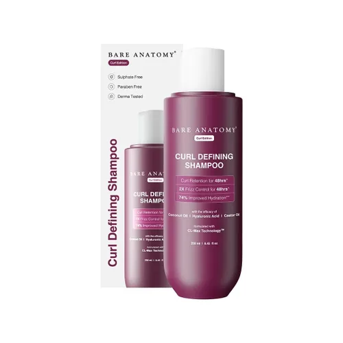 Vista 15 de Bare Anatomy Champú anticaídas Proporciona 5 veces control de caída del cabello pH 4.6 Adenosina y péptidos Fortalece las raíces débiles