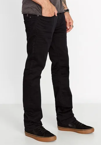 Vista 2 de Buffalo David Bitton Vaqueros Rectos Seis Para Hombre Indigo arrugado y auténtico