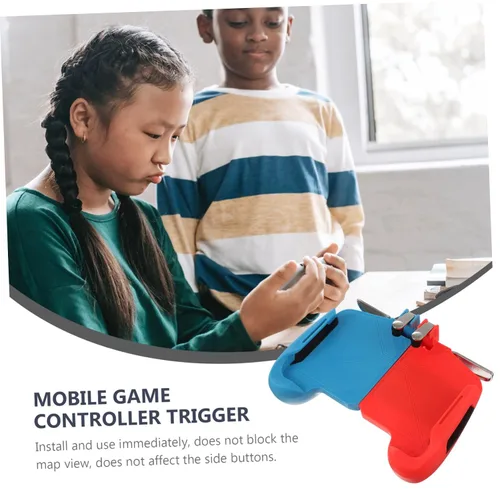 Vista 8 de WOONEKY 1pc Controller Chicken Artifact Tablet Accessories Tablet Computer Mobile Game Shooter Joystick Mobile Game Phone Controller Adjustable Game