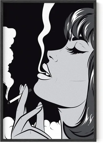 Vista 9 de HAUS AND HUES Impresión artística de corazón negro, 12 x 16 pulgadas, enmarcada, beige
