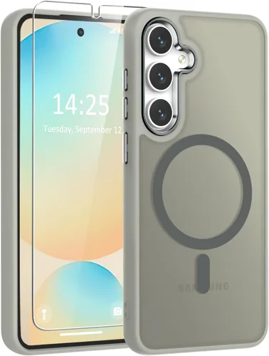 Vista 76 de WRJ Funda magnética para Samsung Galaxy Z Fold 7, [protector de pantalla integrado] [compatible con Magsafe], protección de bisagra de cuerpo