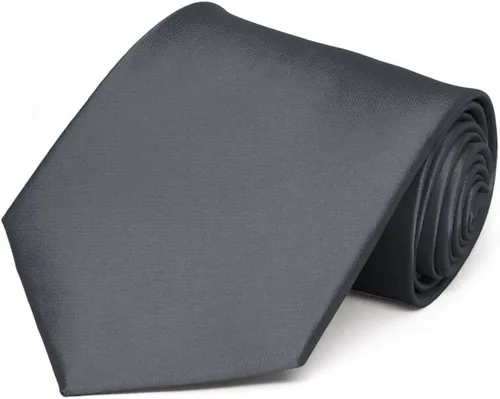 Vista 376 de tiemart Corbata de color sólido para hombre Longitud estándar