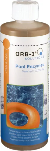 Vista 9 de Orb-3 F839-000-1G Jarra de enzimas para piscina, 1 galón