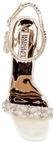 Vista 6 de Badgley Mischka Sandalias de tacón de bloque Tanisha para mujer