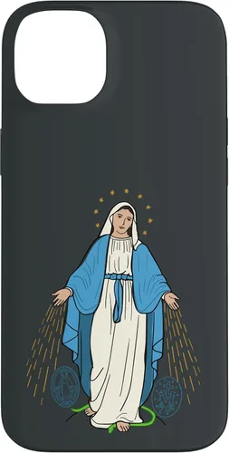 Vista 15 de Nuestra Señora de Gracia - Funda Milagrosa Virgen de la Medalla para iPhone 17