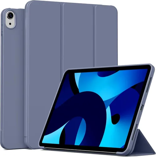Vista 10 de Funda para iPad (A16) de 11ª generación de 11 pulgadas 2025/iPad de 10.9 pulgadas 2022, encendido y apagado automático, compatible con Touch ID