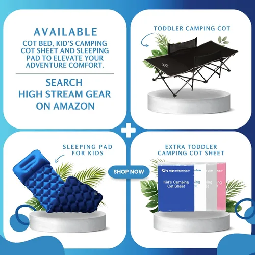 Vista 7 de Cama de Cuna para Niños Pequeños: Cuna Plegable Portátil para Viajes, Camping y para Niños, Ideal para Exteriores y Huéspedes Jóvenes en Casa. Cama