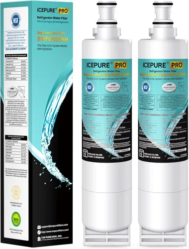 Vista 12 de ICEPURE Alkaline 4396508 Reemplazo de filtro de agua para refrigerador para EDR5RXD1, EveryDrop Filtro 5, Whirlpool 4396510, 4392857, 4396547, 9085