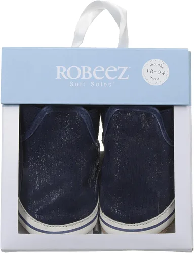 Vista 6 de Robeez Zapatos de cuna antideslizantes con suela suave para bebés y niños pequeños