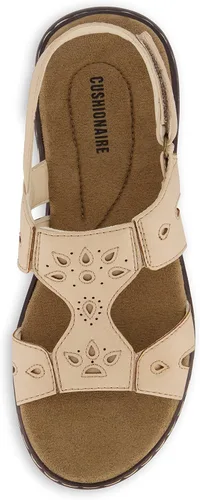 Vista 6 de CUSHIONAIRE Sandalia cómoda Briar para mujer + espuma Comfort