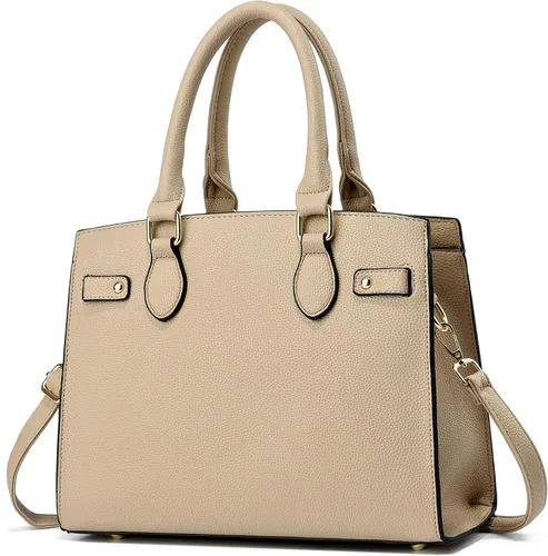 Vista 15 de Carteras y bolsos para mujer, bolso de mano de moda con asa superior