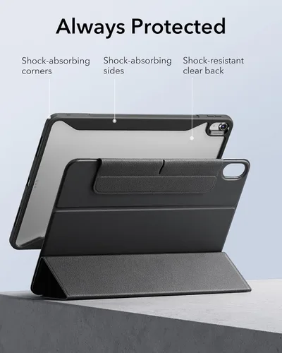 Vista 7 de ESR Funda para iPad Air de 11 pulgadas M3/M2 (2025/2024), Funda para iPad Air de 5ª/4ª generación (2022/2020) de 10.9 pulgadas con soporte