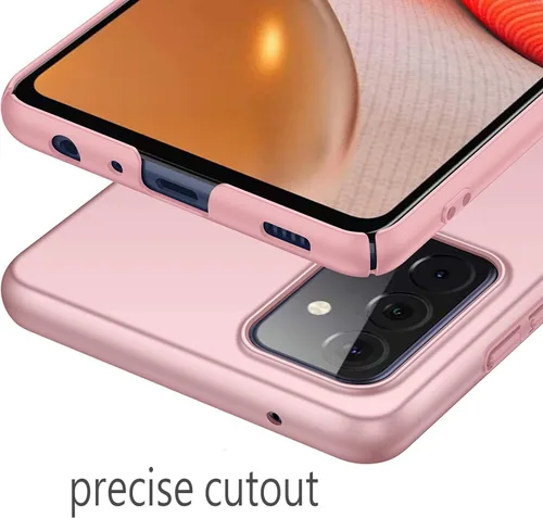 Vista 6 de Funda protectora delgada para Samsung Galaxy A52 5G con acabado mate, protege de arañazos, deslizamientos, golpes y huellas dactilares