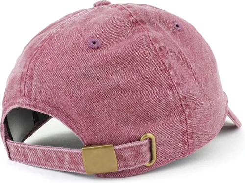 Vista 2 de Trendy Apparel Shop Gorra de béisbol lavada teñida con pigmento de pastor alemán