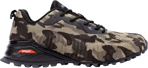 Vista 4 de Kricely Zapato deportivo para hombre, para correr, caminar, hacer senderismo y entrenamiento funcional, para exteriores, calzado informal de hombre