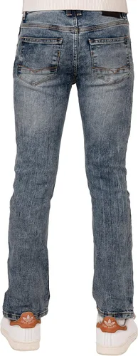 Vista 3 de X RAY Jeans desgastados para niños (2T-16), pantalones elásticos ajustados para niños grandes y pequeños, jeans rasgados para niños