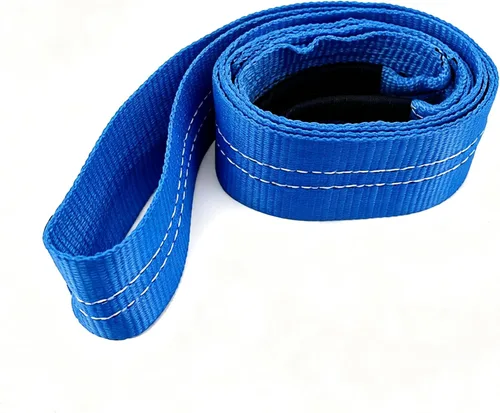 Vista 5 de HFS (R) Blue Tree Saver, correa de cabrestante, correa de remolque, capacidad de 30,000 libras (3 x 8 pies)