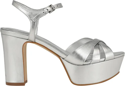 Vista 5 de GUESS Sandalias de tacón Haylo para mujer