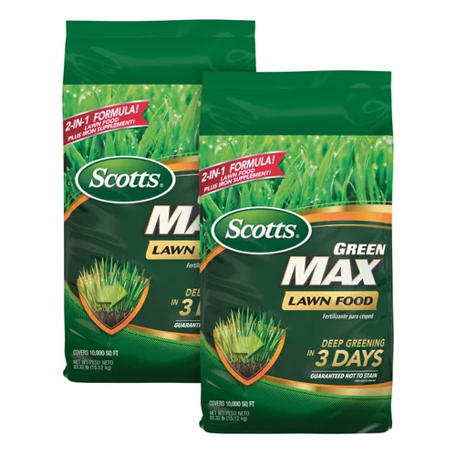 Vista 11 de Scotts Liquid Green Max Lawn Food: 2,000 pies cuadrados, Fertilizante 2 en 1 y suplemento de hierro, uso en cualquier tipo de césped, 32 oz.