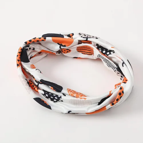 Vista 7 de Noubeau Trajes de Halloween para bebés y niñas pequeñas, con estampado de letras, manga acampanada, camisa de vestir linda calabaza con pantalones