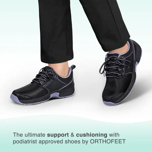 Vista 2 de Orthofeet Women's Orthopedic Talya Nurse Shoes