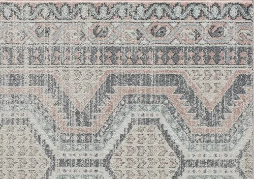 Vista 6 de Rugs America Hailey HY10A Heath - Alfombra vintage de transición de 8 x 10 pies