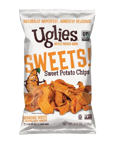 Vista 8 de UGLIES Patatas fritas cocidas en hervidor de agua, aperitivos sin gluten, patatas fritas Kosher, aperitivos sin OMG para niños u oficina, bolsas