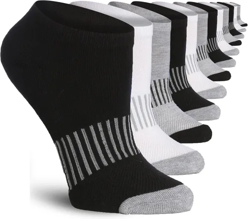 Vista 54 de Tipi Toe Women’s 12 Pack Cushioned Low Cut Socks – Breathable, Moisture-Wicking Athletic Comfort for Running & Daily Wear