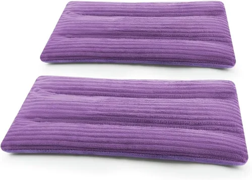 Vista 15 de Almohadilla térmica para microondas de 6 x 12, almohadilla térmica pequeña para microondas, almohadilla térmica de bolsa de frijoles para microondas