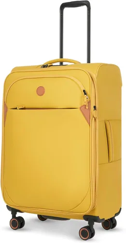 Vista 32 de Verage Cambridge - Maleta ligera con ruedas giratorias expandibles, Negro -, Conjuntos de equipaje negro Softside