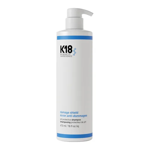 Vista 7 de K18 Champú protector Damage Shield, reduce el encrespamiento y los enredos, mantiene la salud del cabello