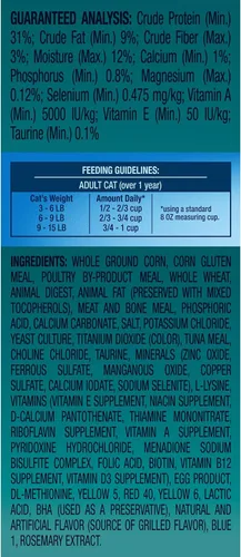 Vista 4 de 9Lives Plus Care Alimento seco para gatos, bolsa de 3.15 libras (paquete de 4)