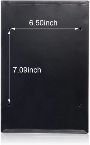 Vista 8 de Buzones con Cerradura Montados en la Pared Verticales – Jssmst Buzón de Correo con Cerradura de Llave y Ranura de Depósito de Capacidad Media
