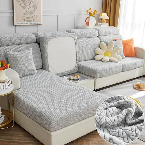 Vista 9 de Fundas para cojines de sofá, fundas de sofá para sofá seccional, fundas de sofá Hero para proteger el sofá, fundas de sofá Soothing Home lavables
