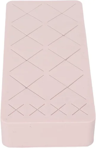 Vista 8 de Organizador de maquillaje – Organizador de lápiz labial de 12 ranuras – Soporte de exhibición de maquillaje cosmético de silicona con diseño