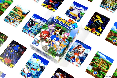 Vista 15 de Steamforged Games Sonic El juego de cartas. Juega como Sonic, Shadow, Knuckles, Tails, Amy, o Blaze. 2-6 jugadores 20-30 minutos tiempo de juego.