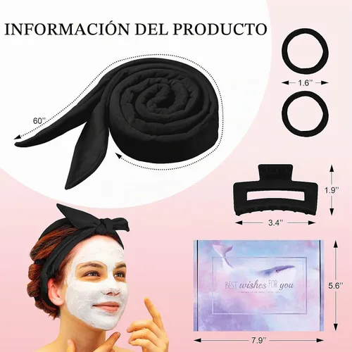 Vista 6 de Flylipu Diadema de Varilla Rizadora sin Calor, Mejorada de 60" Extra Larga, Rizadores de Cabello Suaves para Dormir, Rizos sin Calor para Niñas