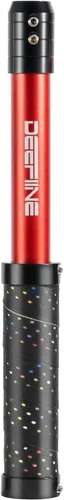 Vista 5 de Mango de agarre de herramientas de tronado de madera de carburo de 11 pulgadas, acepta barra de herramientas de torneado cuadrada de 0.394 in (rojo)