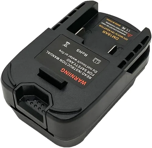 Vista 4 de Adaptador de batería para herramientas inalámbricas Milwaukee/Dewalt a Ridgid de 18 V, conversión para baterías DeWalt 20V MAX XR/Milwaukee M18