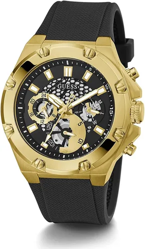 Vista 5 de GUESS 46mm Multifunction Stainless Steel Watch