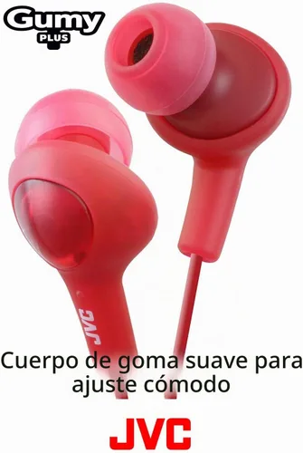Vista 5 de JVC HAFX5A Gummy Plus audífonos con aislación de sonido, peppermint blue Blanco Coconut