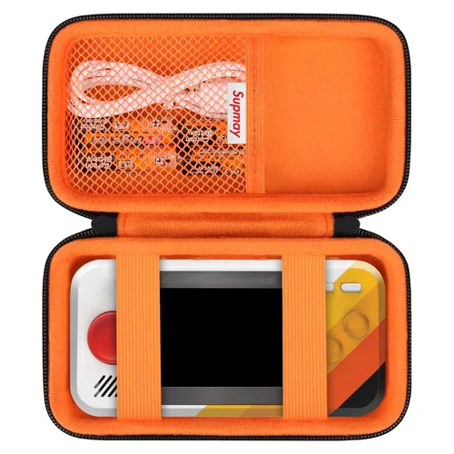 Vista 12 de Supmay Funda rígida de viaje para My Arcade Tetris Pocket Player Pro, juegos de rompecabezas estratégicos, funda protectora de consola