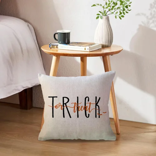 Vista 3 de ULOVE LOVE YOURSELF Fundas de almohada decorativas de Halloween negras de 18 x 18 pulgadas, fundas de almohada de murciélago para decoración